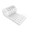 Velcro Fuerte con Adhesivo y Puntos de PVC, Sujetador Adhesivo de Doble Cara, Forma Redonda