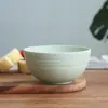 Tazón de Arroz de Paja de Trigo Tazón de Sopa Japonés Tazón de Ramen Comercial Engrosado Tazón de Ensalada Tazón de Arroz para el Hogar Tazón Pequeño Vajilla al por Mayor