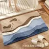 Felpudos Transfronterizos, Alfombrillas Absorbentes Antideslizantes para Baño, Alfombrillas Modernas Sencillas para Suelo de Hogar, Dormitorio, Baño, Alfombras para el Hogar