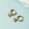 Arete Nuevo Ojo del Diablo 2021 Clip para Cartílago de Oreja Femenino Aretes de Moda Europea y Americana Primavera y Verano Comercio Exterior Transfronterizo Aretes para Hombre