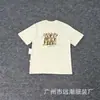 Camisetas de Manga Curta Estampadas Estilo Americano Série ALD para Homens e Mulheres, Corte Solto, Gola Redonda, Camiseta de Verão, Comércio Exterior Transfronteiriço