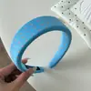 Faixa de Cabelo Colorida com Bolinhas Estilo Coreano para o Verão Dopamina, Acessório de Cabelo de Luxo de Alta Qualidade para Mulheres