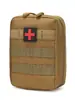 Riñonera Táctica Transfronteriza Kit Médico para Exteriores Botiquín de Primeros Auxilios Montañismo al Aire Libre Portátil Kit Médico Táctico de Emergencia
