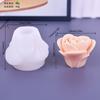 Molde de Silicona de Rosa Tridimensional Día de San Valentín Flor Vela de Aromaterapia Adornos de Yeso Decorativos Molde para Hornear Pastel