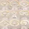Luz de ventilador, luz de quarto, luz de teto, luz moderna minimalista para sala de jantar, luz de ventilador oscilante, luz nórdica de nuvem para quarto de criança