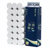 12 Rollos de Papel Higiénico Hechos de Pulpa de Madera, Sin Rollo Central, Rollos Pequeños Portátiles, Paquete Económico, Toallitas Gruesas para Manos, Papel Higiénico
