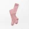 Medias para Niña Primavera y Otoño Algodón Fino Leggings para Niña Bebé Estilo Coreano con Pétalos Medias Infantiles