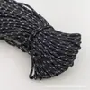 Cuerda Trenzada Reflectante de Poliéster Lona Tienda de Campaña Exterior Paracord de un Solo Núcleo Bolsa para Ropa Tirador de Cremallera Cuerda Luminosa