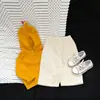 Suéter con Capucha Divertido de Diseño 3D para Bebé de Primavera y Otoño Estilo Coreano Lindo Animal con Capucha Suéter de Punto para Niños