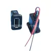 Soquete fêmea USB tipo alimentação de 2 pinos com cabo, tipo de encaixe embutido, apenas para carregamento, interface de carregamento USB-A