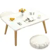 Mesa Pequena com Janela de Canto, Mesa para Sala de Estar e Quarto, Mesa Simples para Estudo, Mini Mesa Tatami, Mesa de Centro para Casa Alugada