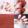 Atacado transfronteiriço cor de geleia transparente de gelo esmalte de unha oleoso sem cozedura sem lascar sem desbotar longa duração branco brilhante cristalino