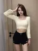 648 # Ropa de Verano Sexy para Mujer de Club Nocturno Shorts de Mezclilla de Cintura Alta con Letras y Jeans Rotos para Lucir Delgada