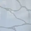 Encimera de piedra de cuarzo con patrón grande blanco de vientre de pez Encimera de cocina Encimera de mueble Encimera de cocina Encimera de isla de fregadero de cocina