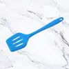 Pá Vazadora de Silicone Semi-permeável Pá de Panela Integrada Estilo Chinês para Cozinha Doméstica e Pá para Saltear Ferramentas de Cozinha