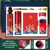 Set de Regalo de Negocio Tendencia Nacional, Termo de Pez Koi, Souvenir Práctico para Clientes, Personalización de Regalo para Reunión Anual