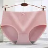 Nova Calcinha Feminina de Cintura Média Calcinha Doce com Laço para Menina Calcinha Feminina Respirável Calcinha Triângulo Estilo Transfronteiriço