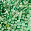Cruz de Cristal com Furo Pirâmide Mini Pequena Pedra Crua Acessórios DIY Furo Reto Ornamento para Fio Jade Natural Pedra de Energia Pêndulo