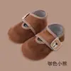 Zapatos de piso suaves antideslizantes para bebé, zapatos y calcetines para caminar para bebé, calcetines de piso para interiores para niños, zapatos de piso con velcro para bebé