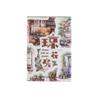 Stickers Italianos en Caja Serie Qionghua Room Stickers Sello Retro Ligero Alto Valor de Color Material para Decoración de Cuentas a Mano