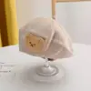 Gorro de Bebé Estilo Primavera y Otoño para Niñas, Gorro Tejido de Lana de Princesa para Recién Nacidos y Niños Pequeños, Lindo y Súper Adorable