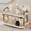 Estante de Almacenamiento de Escritorio para Cocina del Hogar, Portavasos para Tazas de Café, Estante Escurridor para Sala de Estar y Baño, Estante de Almacenamiento de Plástico Multicapa