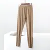 Pantalones casuales versátiles de una sola pieza para mujer, otoño e invierno 2026, leggings cálidos, pantalones de otoño para mujer, pantalones cálidos y ropa de estar por casa