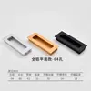 Manijas Empotradas Ocultas para Armarios de Ropa, Manijas Ocultas Incrustadas para Cajones de Aleación de Aluminio, Manijas Internas para Gabinetes de Computadora