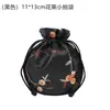 Atacado do Fabricante Saco de Armazenamento Floral Frutado Bordado com Cordão Embalagem para Presente Pequena Bolsa de Pano Bolsa para Brinquedos Bolsa de Armazenamento de Joias