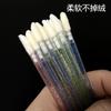 Pincel de labios de varilla de cristal desechable pincel de lipstick pincel de maquillaje labios florecientes línea de labios lipstick pincel pequeño brillo de labios transfronterizo