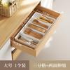 Caja de Almacenamiento con Cajón, Caja de Plástico Retráctil, Organizador de Papelería para Estudiantes, Caja de Almacenamiento con Compartimentos para Cosméticos de Escritorio