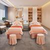Juego de Cuatro Piezas Cbha+Honey para Cama de Belleza para Champú y Masaje Cubierta Especial para Cama de Salón de Belleza