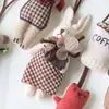 Estilo Coreano Estilo Bosque Artístico Tela Hecha a Mano Diversa Colgantes de Animales Llavero Creativo para Bolsos Venta al por Mayor