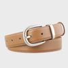 Cinturón para Mujer 2025 Nuevo Diseño Versátil Nicho Cinturón de Cuero Casual para Mujer Outlet de Fábrica