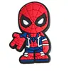 Serie Spiderman, zapatos con agujeros, hebilla de zapato con flores, hebilla de zapato desmontable decorativa de PVC, punto transfronterizo, explosión de Amazon