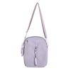 Bolsa pequena fofa feminina nova estudante bolsa mensageiro portátil grande capacidade bolsa de dor JK bolsa de bebê transparente para menina macia moderna