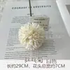 Viento Ins Primavera Tenis de Mesa Crisantemo Flor de Simulación 6 Granos Púas Flor Falsa Combinación de Colores Macarrón Adornos de Escritorio Accesorios para Disparos