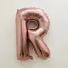 Globos de Letras de 32 pulgadas en Dorado, Plateado, Oro Rosa, Alfabeto Inglés A-Z Globo de Papel de Aluminio Decoración, Venta al por Mayor de Globos Transfronteriza