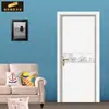 Fábrica de Portas de Madeira Conjunto Ecológico Porta Porta Interna Porta Reforçada Porta de Quarto Porta de Madeira Maciça Composta Porta Nórdica Sem Pintura