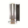 Host de computadora de escritorio transfronterizo Radiador de CPU de 4 tubos de cobre 1700 12ª generación Refrigerado por aire RGB Ventilador silencioso colorido