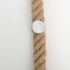 Fábrica de Origen de Cuerda de Cáñamo Cuerda Gruesa y Delgada de Yute Cuerda de Tire y Afloja Paquete para Rascador de Gato Colgante Hecho a Mano para Bricolaje Cuerda de Cáñamo Vintage Lámpara