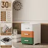 Armário Organizador de Gavetas de Múltiplas Camadas para Espaços Estreitos Armário de Organização Doméstica Armário de Cozinha Ultra-Estreito Prateleira de Armário para Frestas Armário de Armazenamento para Banheiro