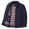 Chaqueta de Invierno Cálida de Plumas de Ganso para Hombre Chaqueta de Plumas Desmontable Cálida para Hombre de Mediana Edad y Personas Mayores Negocios Ligeros para Hombre