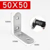 Código de ángulo de acero inoxidable engrosado de 90 grados alargado soporte en forma de L soporte de placa de capa de ángulo recto pieza de fijación conector de ángulo de hierro