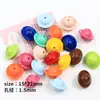 Cuentas de Planeta Coloridas Frijoles de Gelatina DIY Joyería Hecha a Mano Colgante de Cuenta Suelta Cadena para Teléfono Móvil Accesorios de Cadena Decorativa Llavero Colgante para Coche
