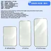 Adecuado para Apple 18Promax Película Templada Antirreflejos de Alta Definición Electrochapada Película Azul Sin Color de Vacío Iphoneduo
