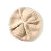 Cashmere 2026 Outono/Inverno Novo Chapéu de Malha de Alta Qualidade para Mulheres com Proteção para as Orelhas para Uso Externo Boina de Malha Casual na Moda
