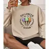 Moletom com Gola Redonda Temático de Halloween Adequado para Plataformas de E-commerce de Exportação Transfronteiriça com Estampa para Venda no Atacado de Peça Única
