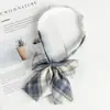 Corbata de Lazo a Cuadros Estilo Japonés Mujer Accesorios Jk Camisa Lazo Estilo Universitario Uniforme de Marinero Decoración Foto de Graduación