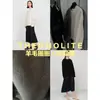 [Recomendación Destacada] Yuran 26 Nuevo Suéter de Punto Grueso con Textura de Lana de Cuello Redondo Oversize